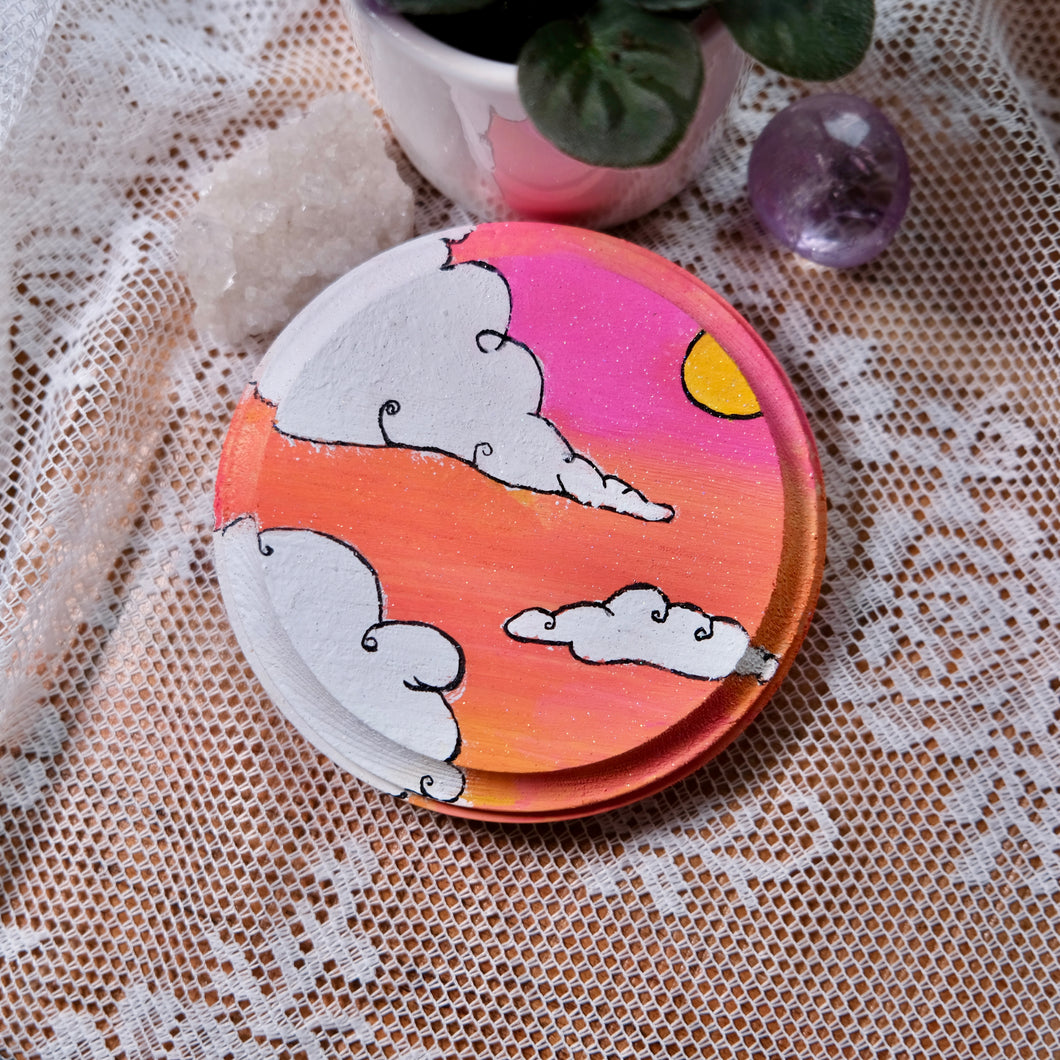 Cloudy Day's- Sun Set Skies Wall Plaque🌅