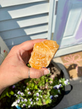 Load image into Gallery viewer, Orange Calcite Cheddar Chunk

