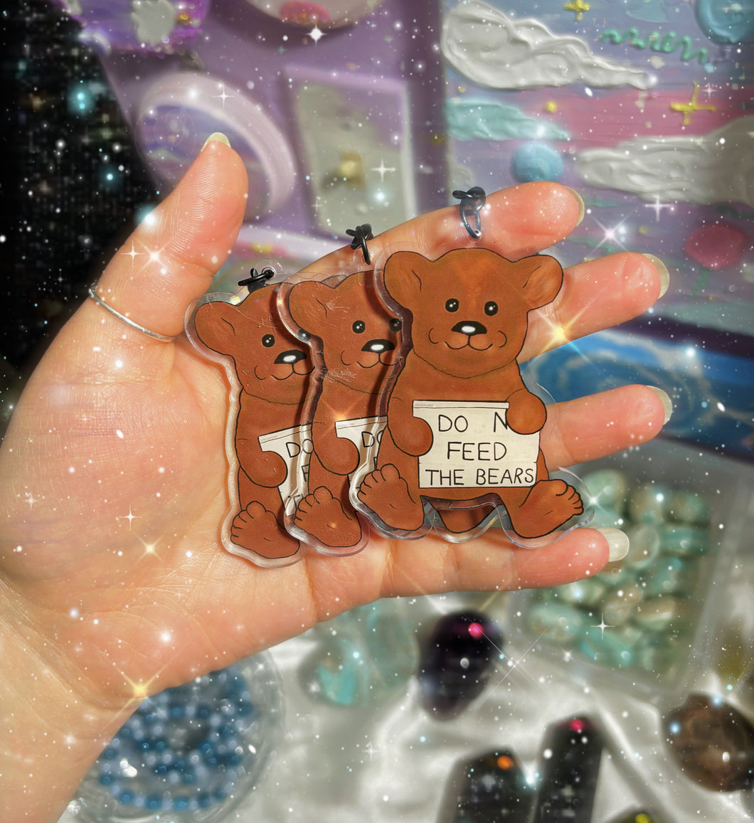 Feed The Bears Keychain 🧸