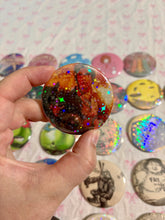 Load image into Gallery viewer, Handmade Button Pins | Vintage, Whimsical &amp; Pop Culture Designs
