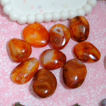 Load image into Gallery viewer, Carnelian Palm Stone ✨ Confidence &amp; Motivation Crystal
