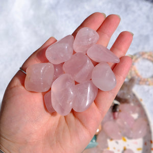 Rose Quartz Tumbles