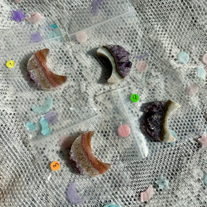 Amethyst Slice Moons 💜🌙