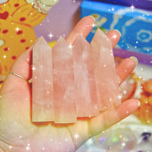 Load image into Gallery viewer, Rose Quartz Tower 💗

