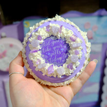 Load image into Gallery viewer, The Reminder Cake | Wall Art Trinket
