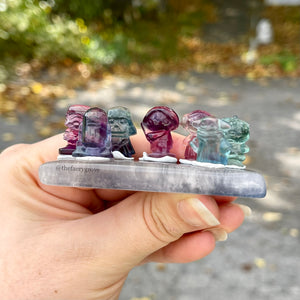 Fluorite Mini Carvings