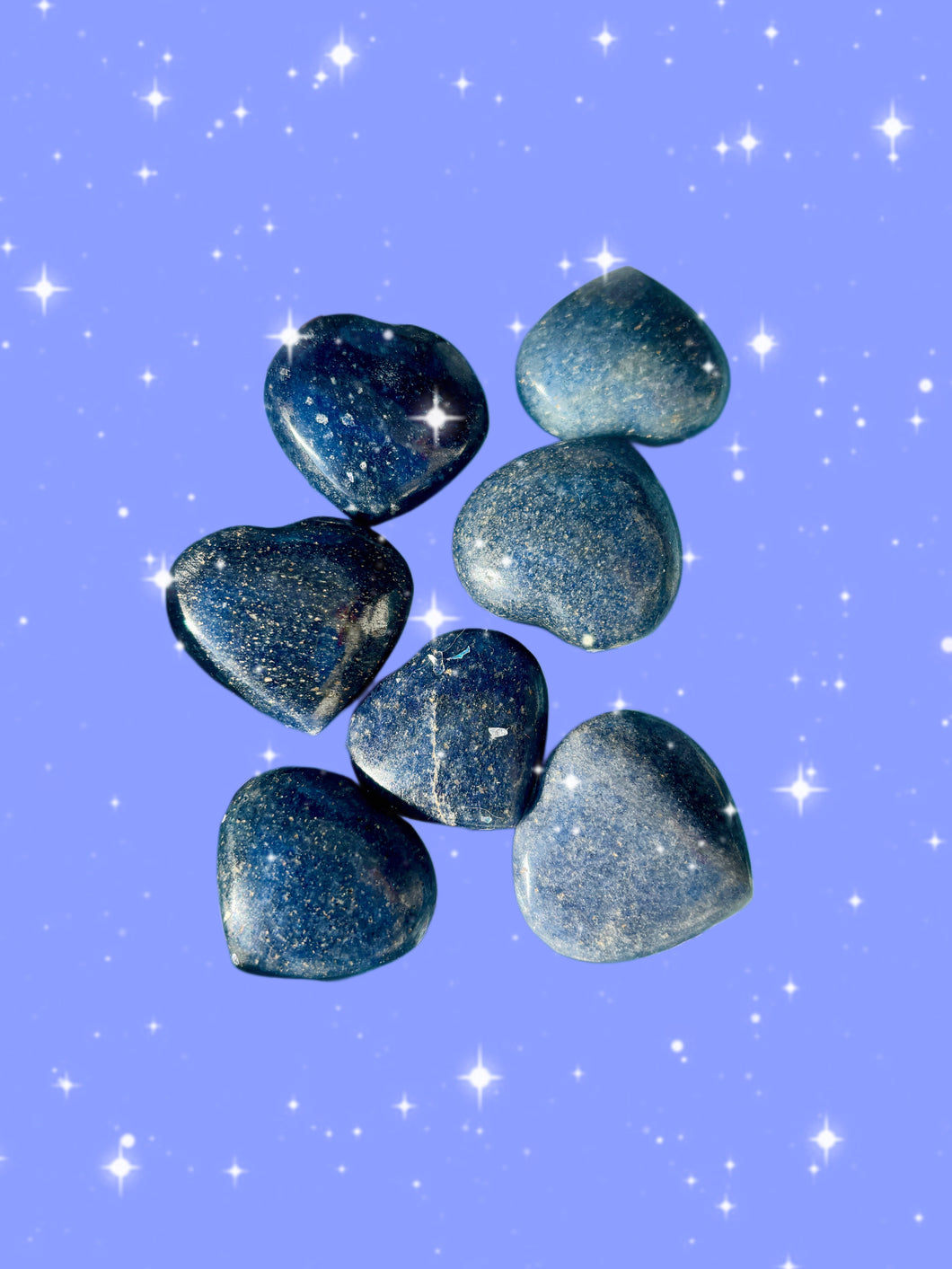 💙 Dumortierite Hearts