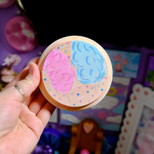 Load image into Gallery viewer, Cotton Candy Wall Art Round ✨ Hand Painted Pastel Candy Decor
