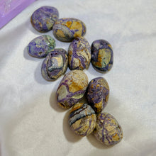 Load image into Gallery viewer, Purple Brecciated Jasper Tumbles
