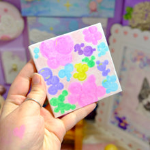Load image into Gallery viewer, Mini Candy Bubbles Painting ✨ Resin Coated Original Art

