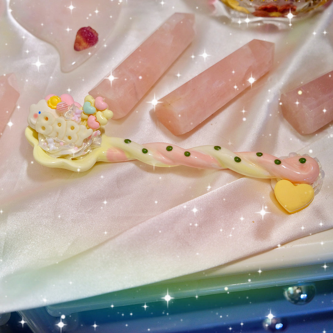 Baby 💗 Decorated Spoon Desk Decor
