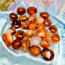 Load image into Gallery viewer, Carnelian Palm Stone ✨ Confidence &amp; Motivation Crystal
