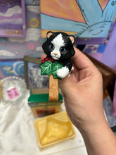 Load image into Gallery viewer, 1986 Hallmark Kitty Kat Stocking Hanger with Box
