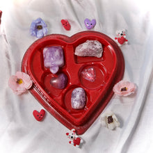 Load image into Gallery viewer, Lavender Love Crystal Heart Boxes- Valentine&#39;s 2024
