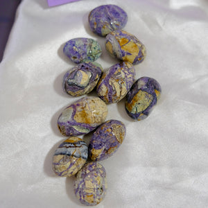 Purple Brecciated Jasper Tumbles