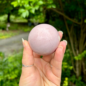 Pink Mookaite Sphere