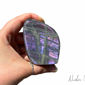 Purple/Pink Flash Labradorite Free Forms- you choose