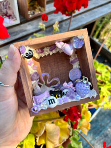Sugar Plum Blossom Faery Trinket Box 💜✨
