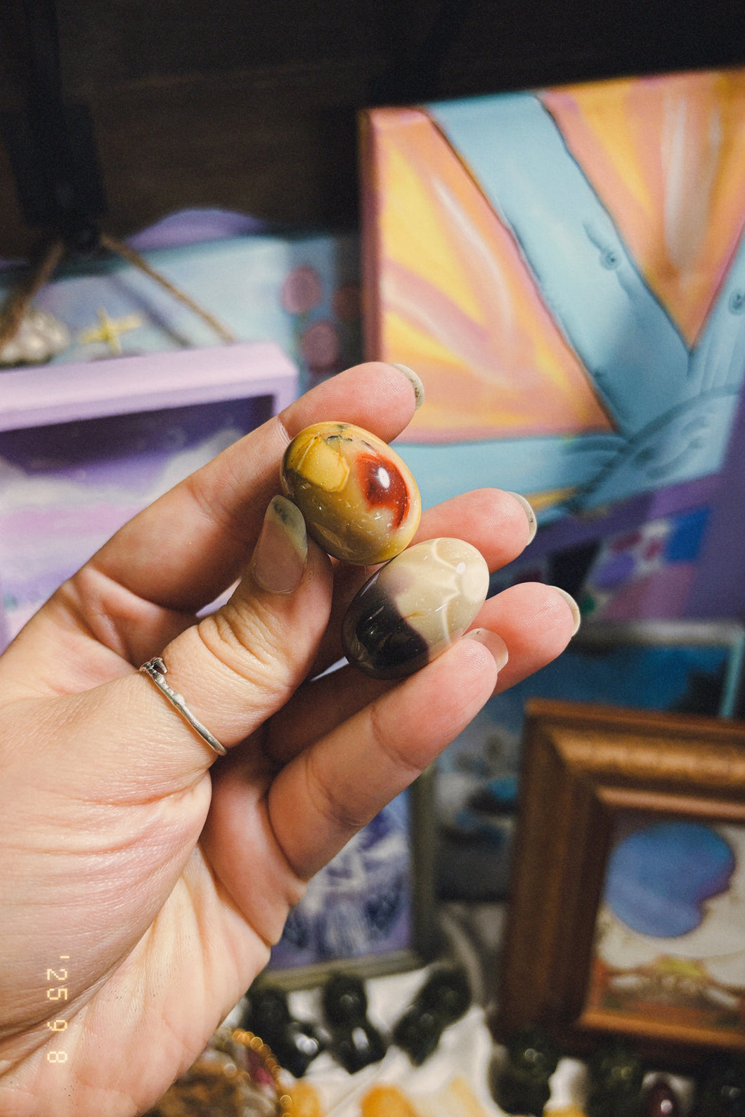 Mookaite Jasper Tumbles – Earthy Grounding Crystals ❤️
