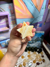 Load image into Gallery viewer, Orange Calcite Stars ⭐️
