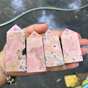 Peruvian Rhodonite Towers