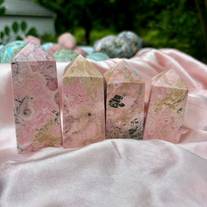 Peruvian Rhodonite Towers