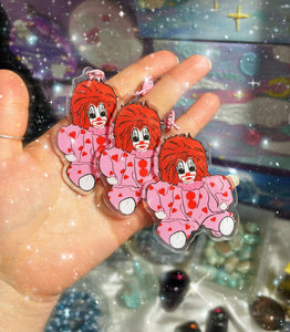 Clown Girl Keychain 💕