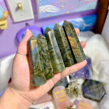 Load image into Gallery viewer, Intuitively Selected Labradorite Towers
