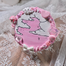 Load image into Gallery viewer, Cloudy Day&#39;s- Pink Sweet Heart Edition Wall Plaque 🩷☁️
