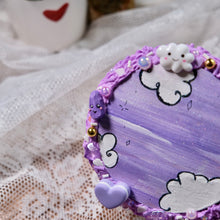 Load image into Gallery viewer, Cloudy Day&#39;s- Purple Sweet Heart Edition Wall Plaque 💜☁️
