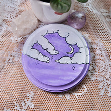 Load image into Gallery viewer, Cloudy Day&#39;s- Purple Wall Plaque💜
