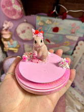Load image into Gallery viewer, Pink Opal Bunny Sundae ✨ Decorated Crystal Bunny Sculpture
