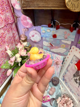Load image into Gallery viewer, Crystal Duck in Fluorite Pond Basket | Mini Crystal Display
