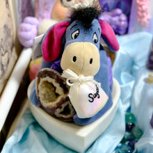 Load image into Gallery viewer, ✨ Sugarplum Fairy Eeyore + Rare Sphalerite Palm Bundle
