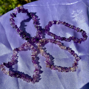 Amethyst Chip Bracelets- India 💜✨