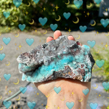 Load image into Gallery viewer, Chrysocolla, Quartz &amp; Selenite Cluster #1
