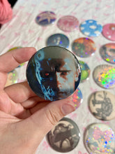 Load image into Gallery viewer, Handmade Button Pins | Vintage, Whimsical &amp; Pop Culture Designs
