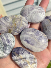 Load image into Gallery viewer, 💖 Opalized Purple Fluorite Palms
