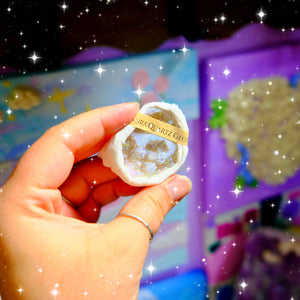 Sugary Angel Aura Mini Geodes
