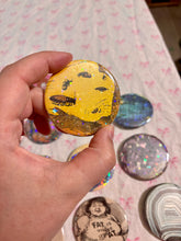 Load image into Gallery viewer, Handmade Button Pins | Vintage, Whimsical &amp; Pop Culture Designs
