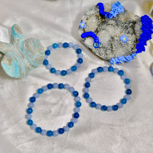 Forget Me Not Crystal Bracelets