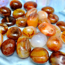 Load image into Gallery viewer, Carnelian Palm Stone ✨ Confidence &amp; Motivation Crystal

