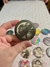 Load image into Gallery viewer, Handmade Button Pins | Vintage, Whimsical &amp; Pop Culture Designs
