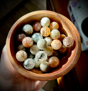 Garden Quartz Spheres- Intuitively selected