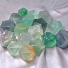 Load image into Gallery viewer, &quot;Candy&quot; Fluorite Geo Shapes- Not edible
