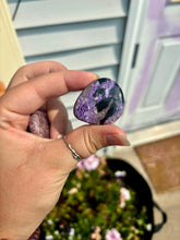 Load image into Gallery viewer, Charoite Irregular Shaped Palms 💜💫
