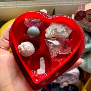 Good Vibes Crystal Heart Boxes