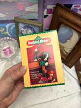 Load image into Gallery viewer, 1986 Hallmark Kitty Kat Stocking Hanger with Box
