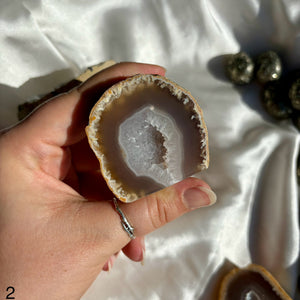 Agate Geodes Free Standing