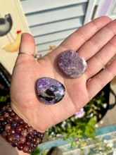 Load image into Gallery viewer, Charoite Irregular Shaped Palms 💜💫
